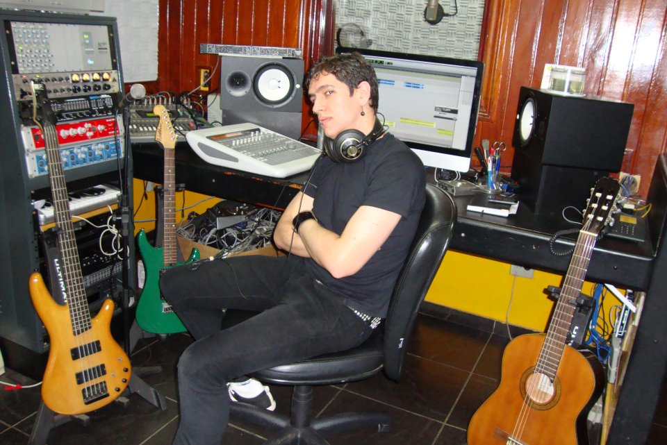 Davi e seu home studio